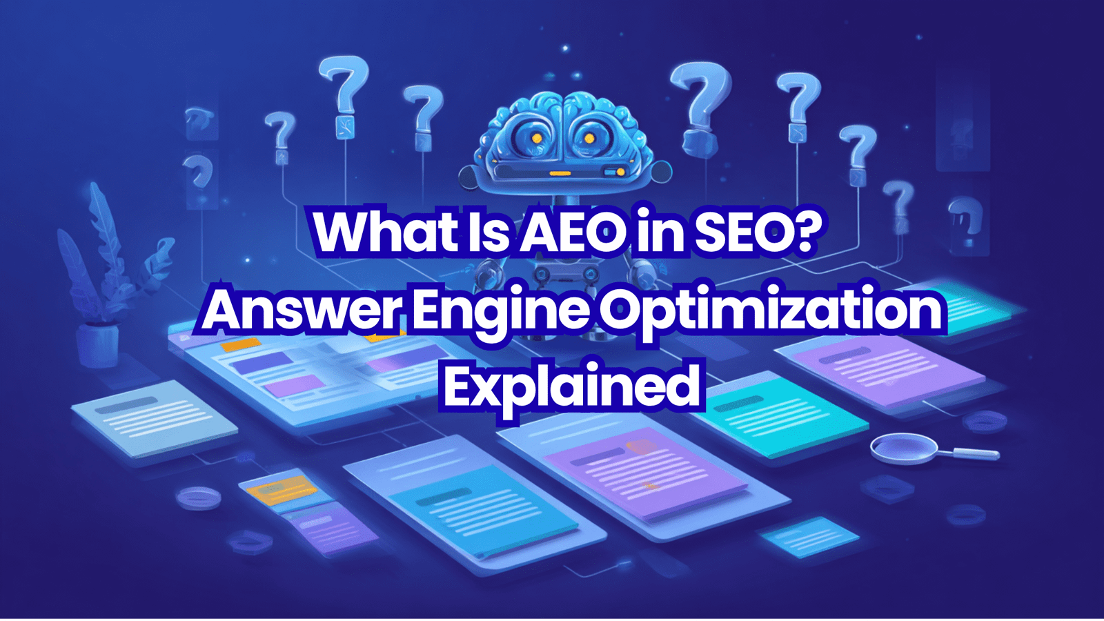 Html Executive Engine What Is AEO in SEO? Answer Engine Optimization Explained for 2026 ...