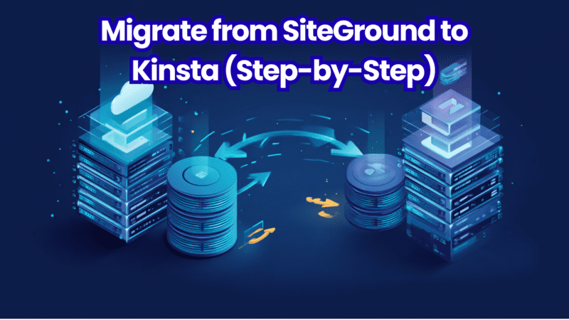 migrate siteground to kinsta
